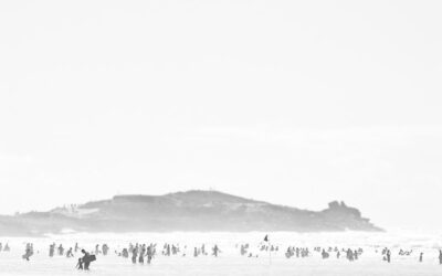 Plage (noir &blanc)
