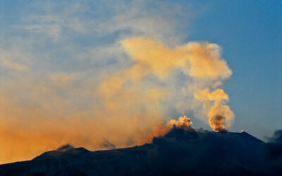 Etna au ciel bleu